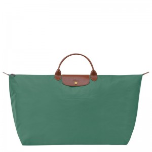 Longchamp Le Pliage Original M Travel Bag Sage | 20893-DFOW