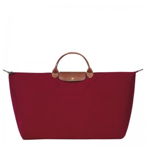 Longchamp Le Pliage Original M Travel Bag Kırmızı | 29387-EVQN