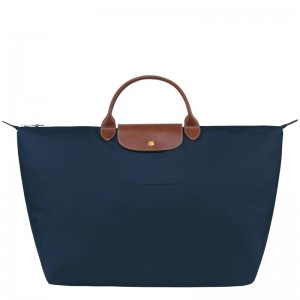 Longchamp Le Pliage Original S Travel Bag Lacivert | 47201-FSGY