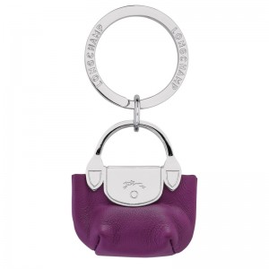 Longchamp Le Pliage Xtra Key Rings Violet | 47821-WNXI