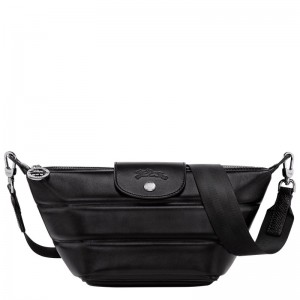 Longchamp Le Pliage Xtra Xs Crossbody Bag Siyah | 267-ZSLTBR