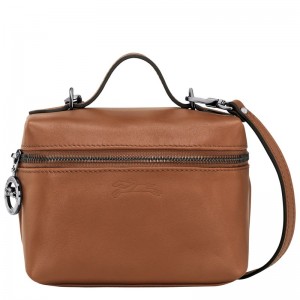 Longchamp Le Pliage Xtra Xs Vanity Cognac | 41098-FMZK