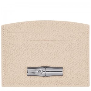 Longchamp Le Roseau Card Holder Paper | 62085-DKBP