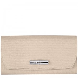 Longchamp Le Roseau Continental Wallet Paper | 54968-SBTL