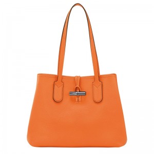 Longchamp Le Roseau Essential M Tote Bag Turuncu | 09715-WDQU