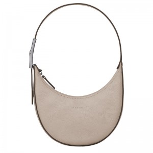 Longchamp Le Roseau Essential S Hobo Bag Clay | 82560-MZBD