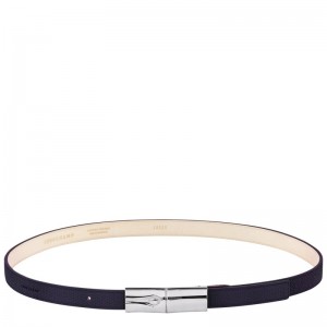 Longchamp Le Roseau Ladies' Belt Bilberry | 54689-AXLH