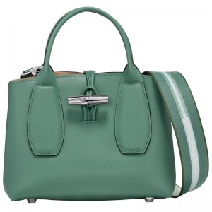 Longchamp Le Roseau S Handbag Sage | 546-PZHIKV