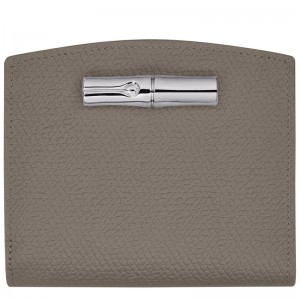 Longchamp Le Roseau Wallet Turtledove | 43650-UQHR