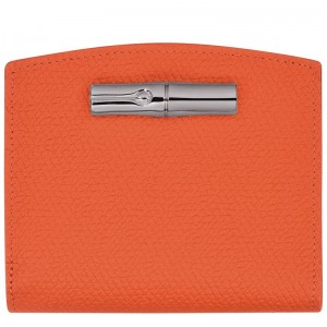 Longchamp Le Roseau Wallet Turuncu | 83067-HMTE