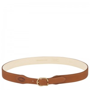 Longchamp Longchamp 1980 Ladies' Belt Cognac | 30612-VHSE