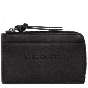 Longchamp Longchamp 3d Card Holder Siyah | 87459-VUTI