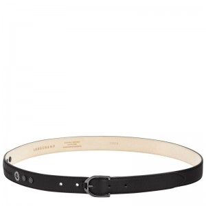 Longchamp Longchamp 3d Ladies' Belt Siyah | 09463-FBUN