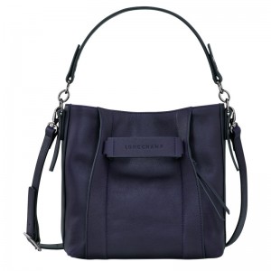 Longchamp Longchamp 3d S Crossbody Bag Bilberry | 691-GAWSKU