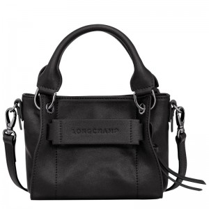 Longchamp Longchamp 3d Xs Handbag Siyah | 362-CTSWZR