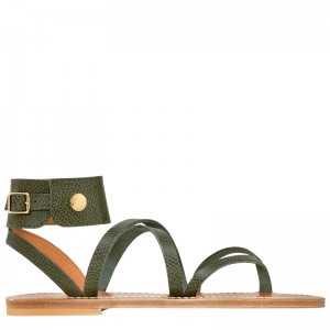 Longchamp Longchamp X K.Jacques Sandals Forest | 20637-OGBV