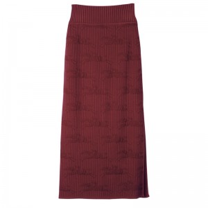 Longchamp Midi Skirt Sienna | 98534-RDZF