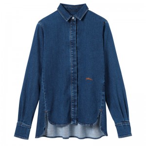 Longchamp Shirt Denim | 21406-PAIR