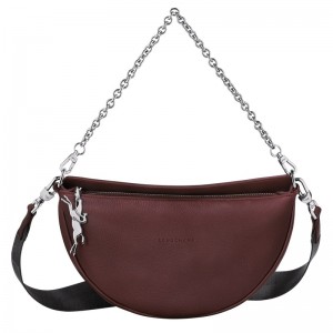 Longchamp Smile S Crossbody Bag Plum | 58934-TLAI