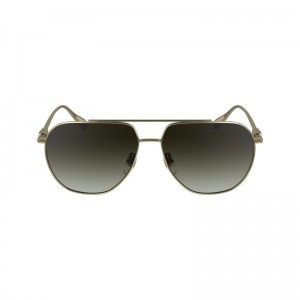 Longchamp Sunglasses Altın Kahverengi | 93602-JFHL