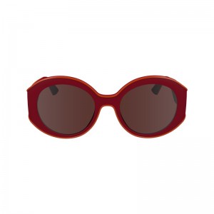 Longchamp Sunglasses Kırmızı Lacivert | 57164-XHZF