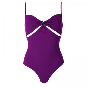 Longchamp Swimsuit Violet | 83049-BIFM