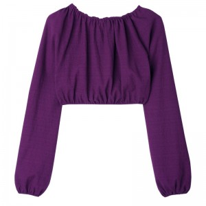 Longchamp Top Violet | 04189-GSUC