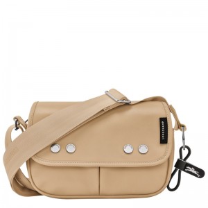 Longchamp Très Paris S Crossbody Bag Bej Rengi | 29761-LYKU