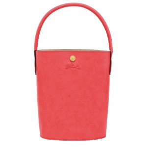 Longchamp Épure S Bucket Bag Strawberry | 28705-RESW