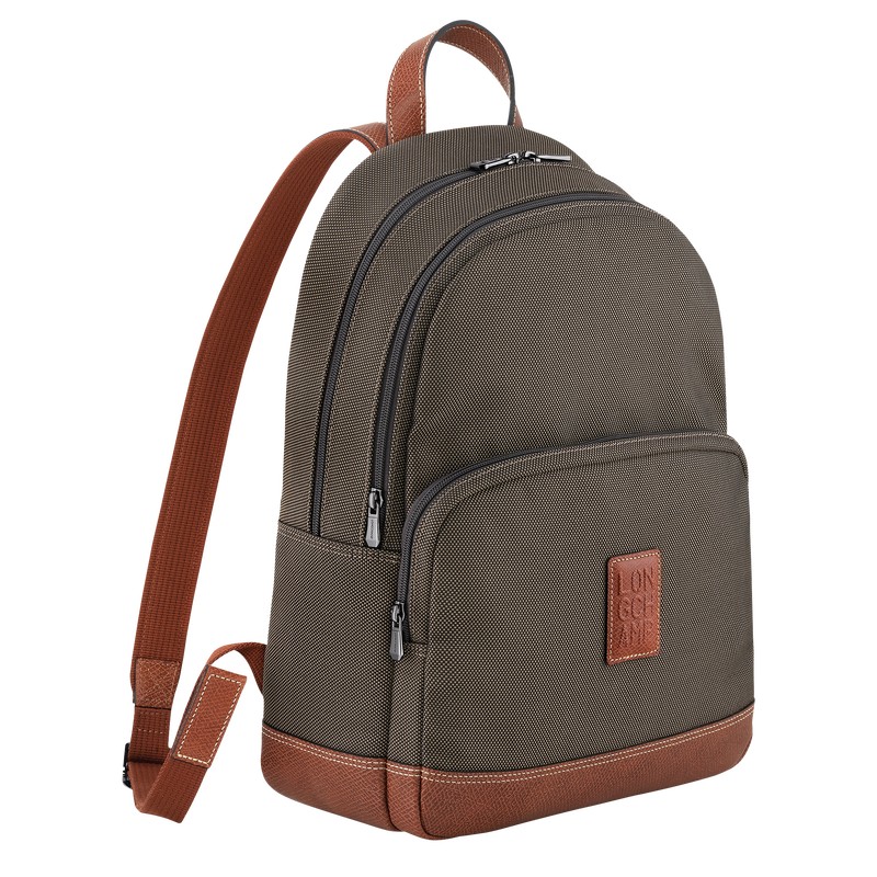 Longchamp Boxford Backpack Kahverengi | 15746-HLWT