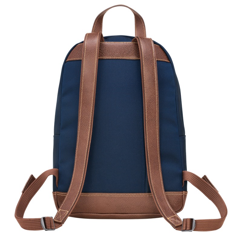 Longchamp Boxford Backpack Mavi | 95730-GSVK