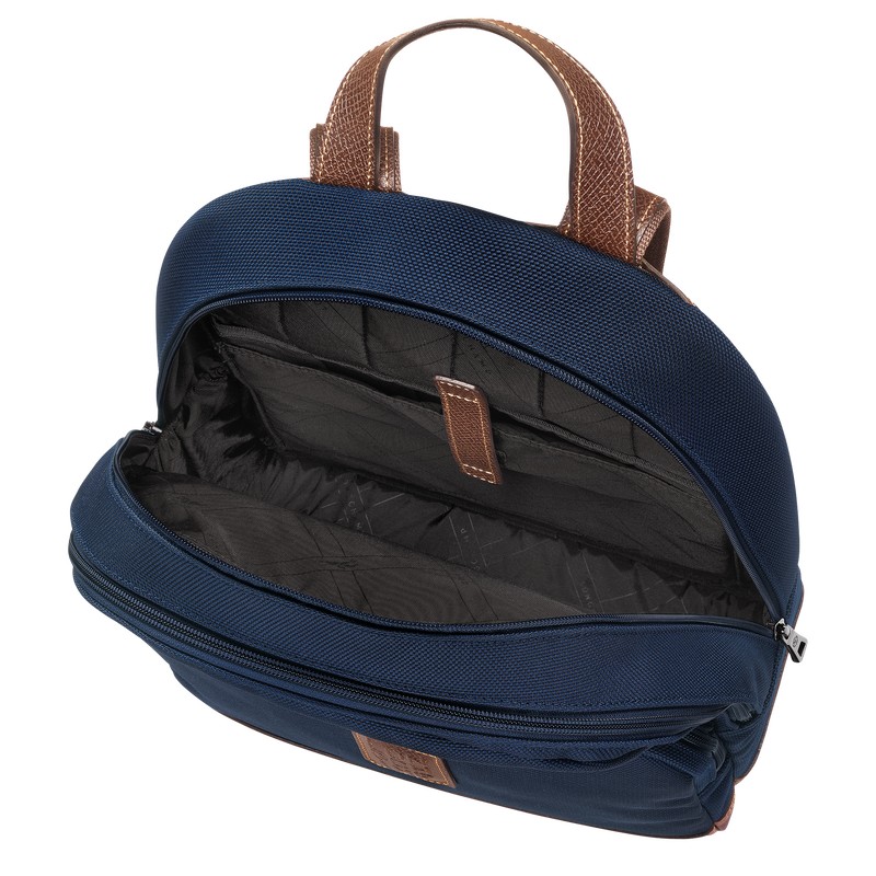 Longchamp Boxford Backpack Mavi | 95730-GSVK