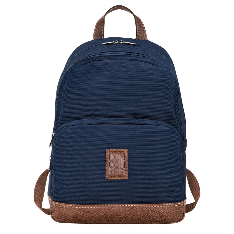 Longchamp Boxford Backpack Mavi | 95730-GSVK