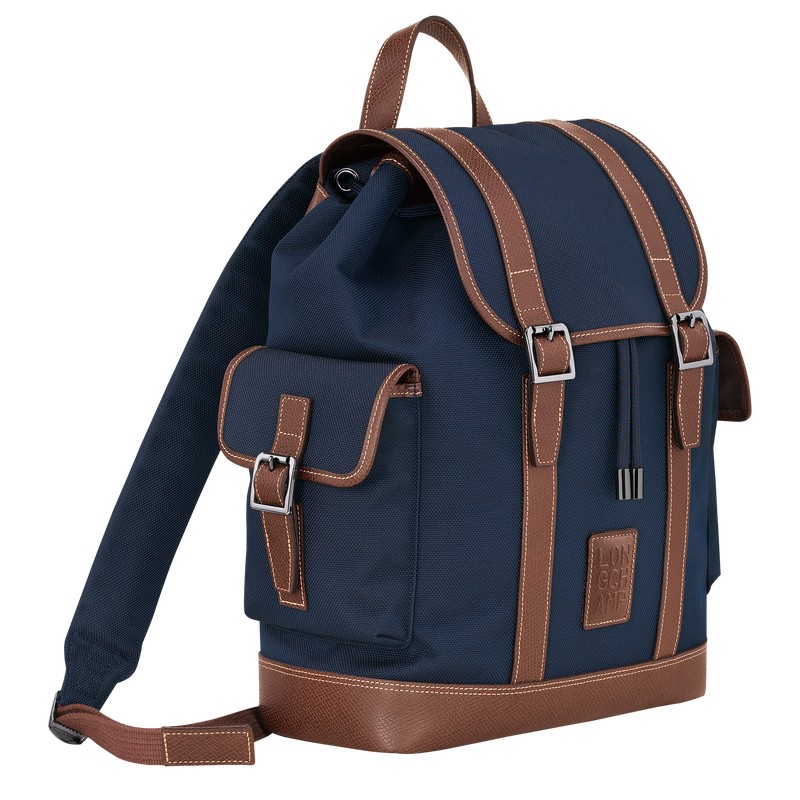 Longchamp Boxford Backpack Mavi | 97468-TEVI