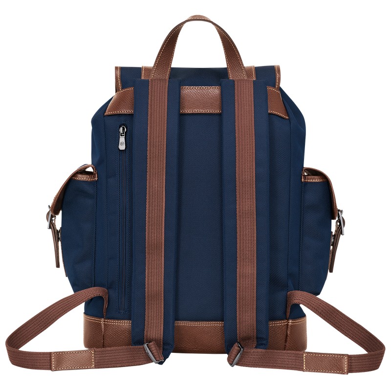 Longchamp Boxford Backpack Mavi | 97468-TEVI