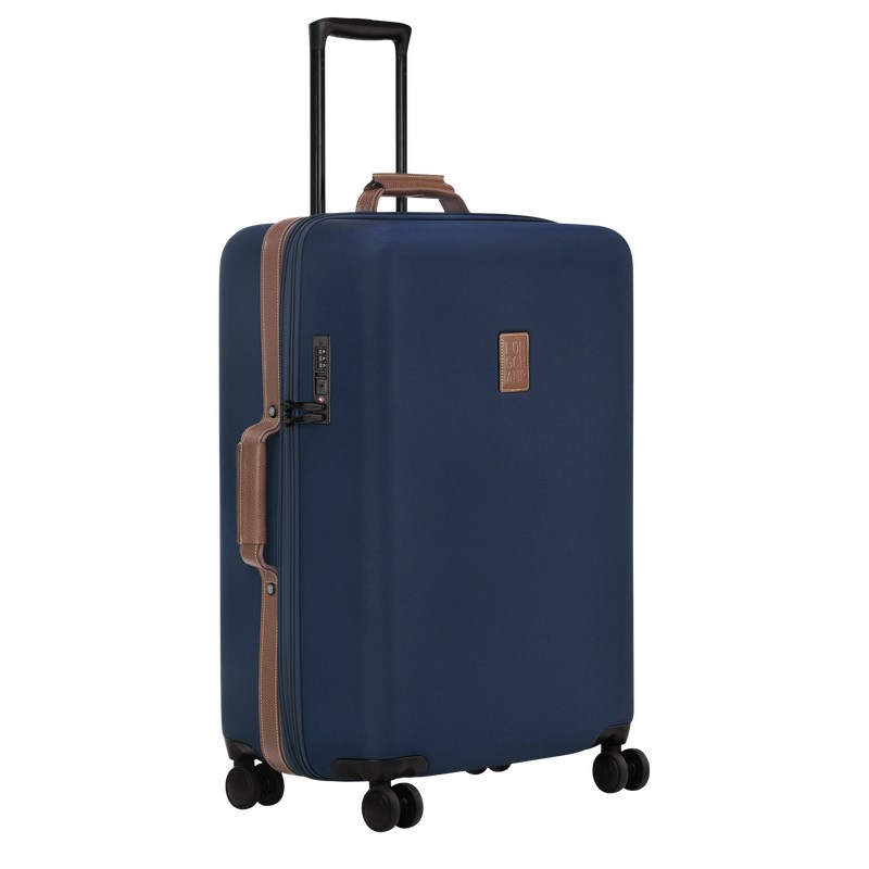 Longchamp Boxford L Suitcase Mavi | 852-JURXPB