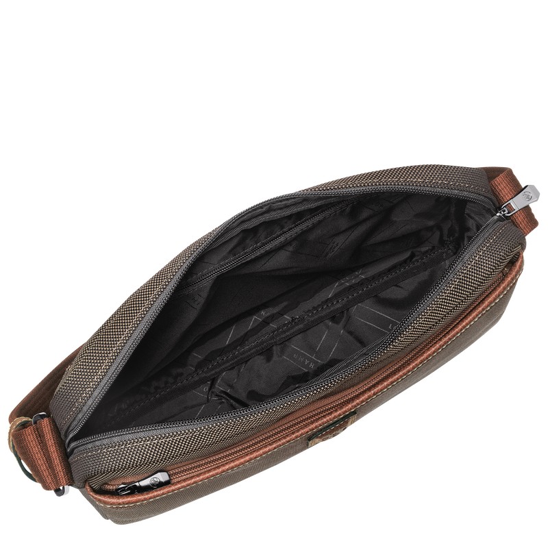 Longchamp Boxford M Camera Bag Kahverengi | 94312-IQPY