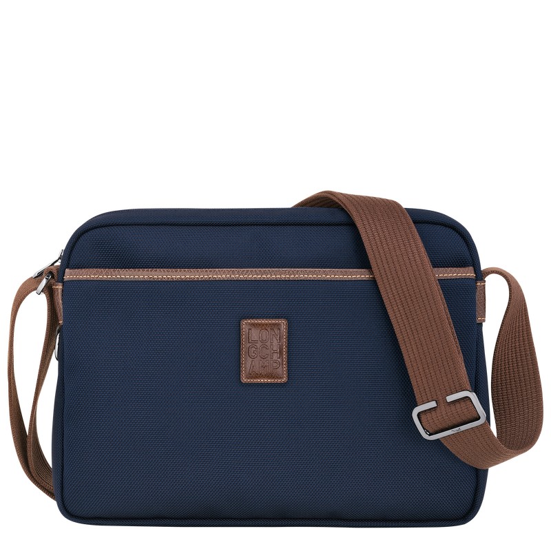 Longchamp Boxford M Camera Bag Mavi | 38710-MDKW