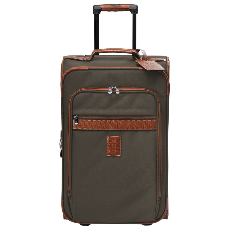 Longchamp Boxford M Suitcase Kahverengi | 08354-SUGC