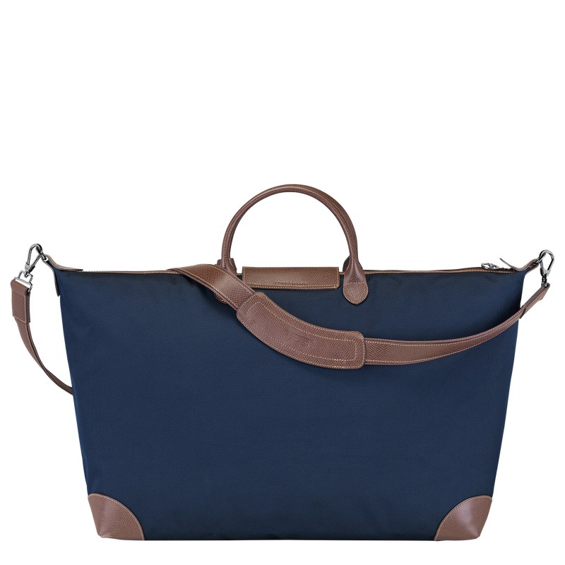 Longchamp Boxford M Travel Bag Mavi | 48692-OLHD