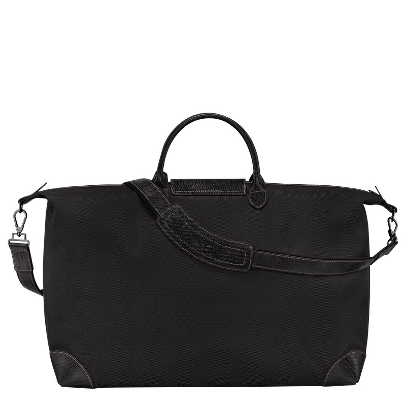 Longchamp Boxford M Travel Bag Siyah | 87196-BTHG