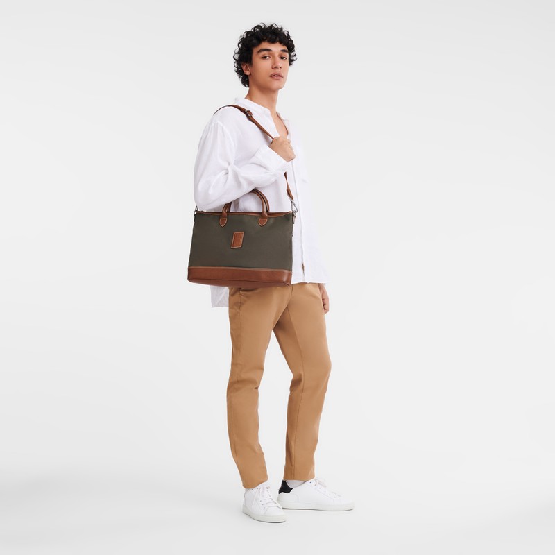 Longchamp Boxford S Briefcase Kahverengi | 06124-BCAT