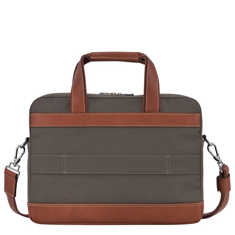 Longchamp Boxford S Briefcase Kahverengi | 06124-BCAT