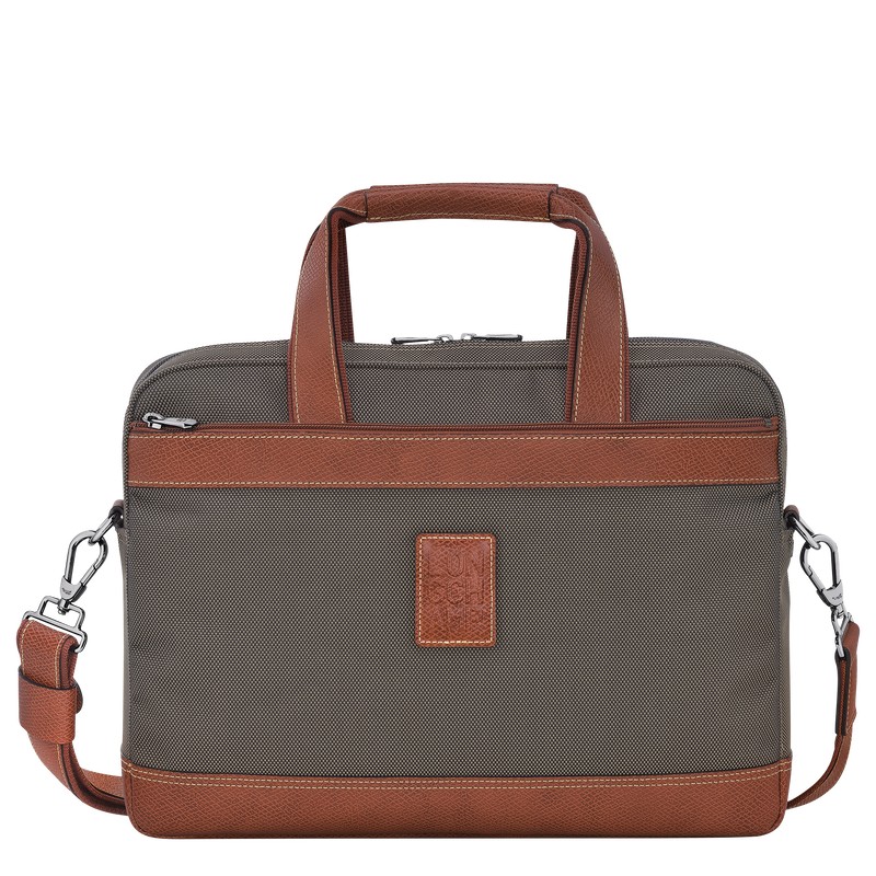 Longchamp Boxford S Briefcase Kahverengi | 06124-BCAT