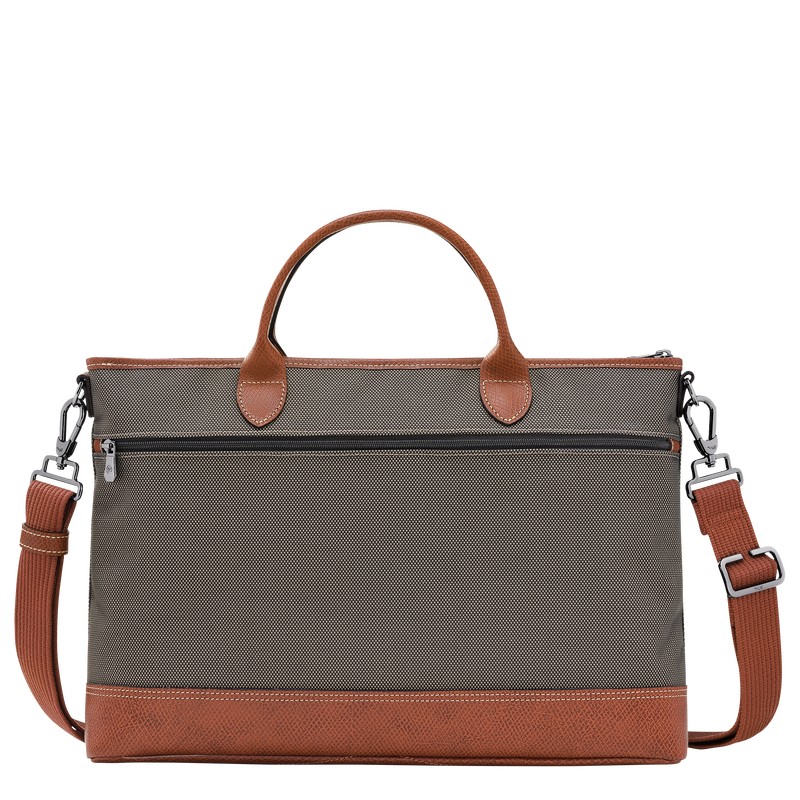 Longchamp Boxford S Briefcase Kahverengi | 41057-XAFV