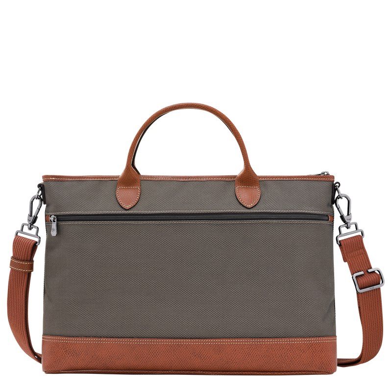 Longchamp Boxford S Briefcase Kahverengi | 78143-ADSL