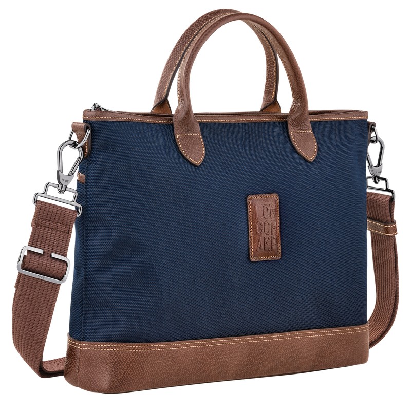 Longchamp Boxford S Briefcase Mavi | 12409-GTDK