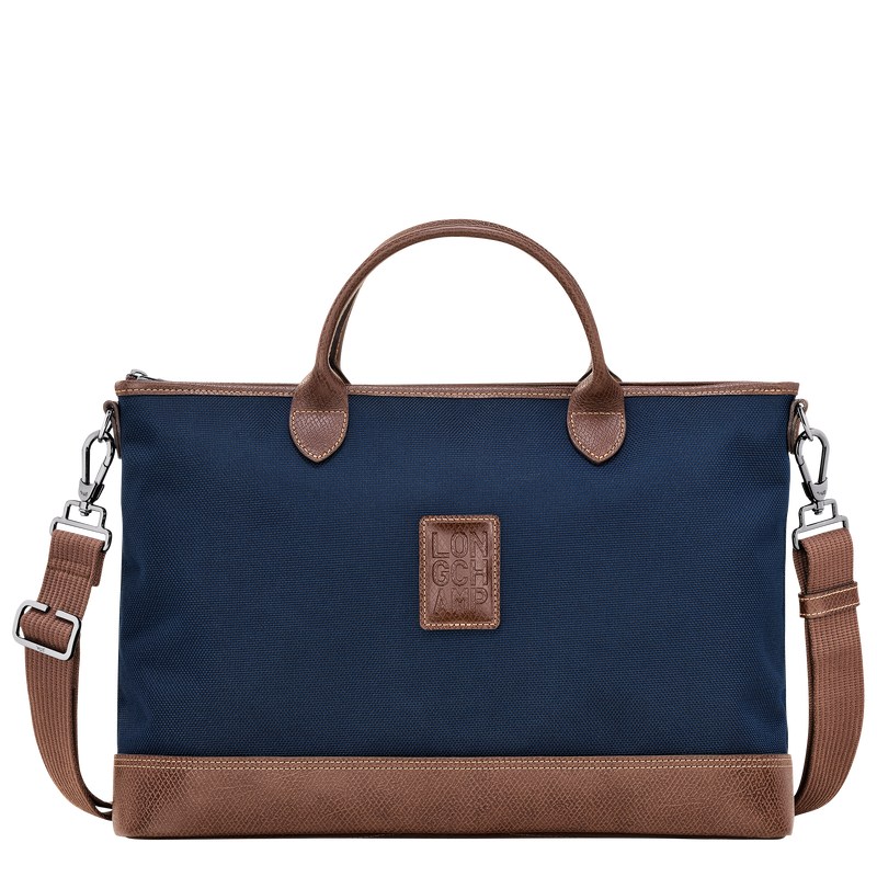 Longchamp Boxford S Briefcase Mavi | 43682-XPIG