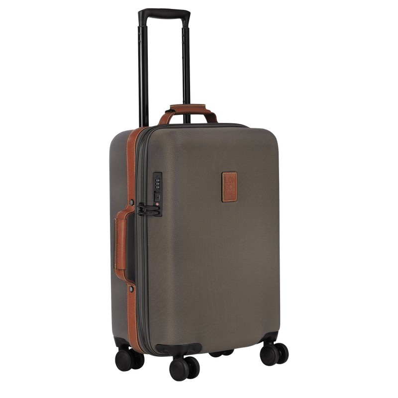 Longchamp Boxford S Suitcase Kahverengi | 924-TNELVJ