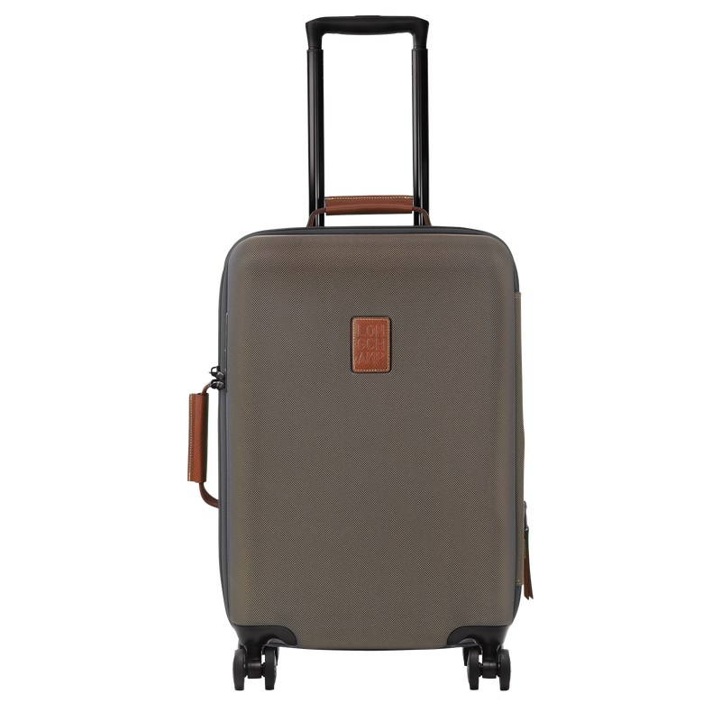 Longchamp Boxford S Suitcase Kahverengi | 925-UIZCPG